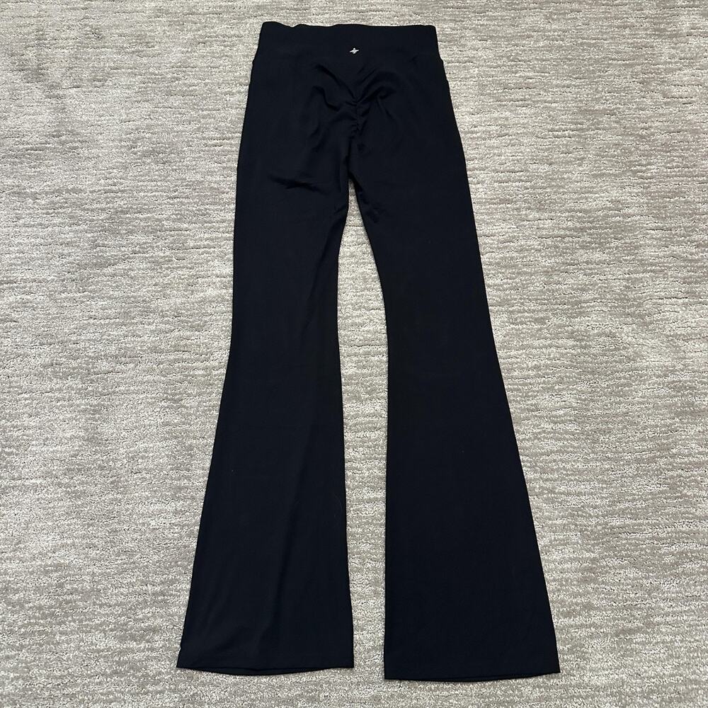Halara Leggings Womens Small Black UltraSculpt Flare High Rise Pockets Yoga - Picture 5 of 13